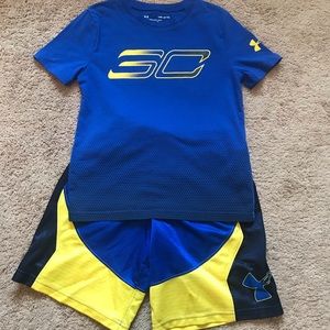 Boys Under Armour SC Youth Small